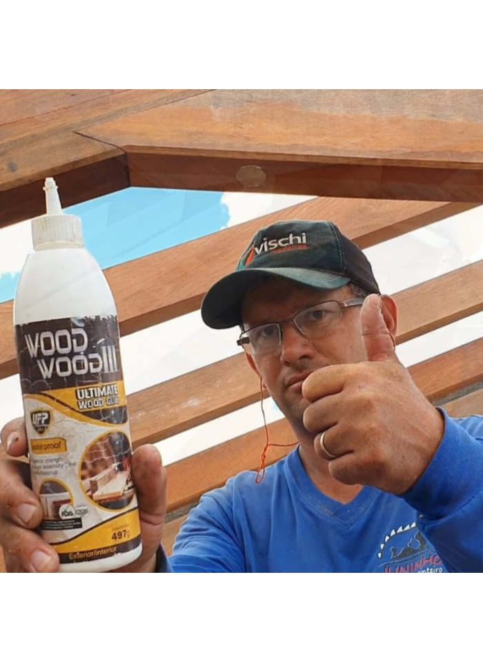 Kit Cola para Madeira Wood Wood 3 497G - 3 unidades