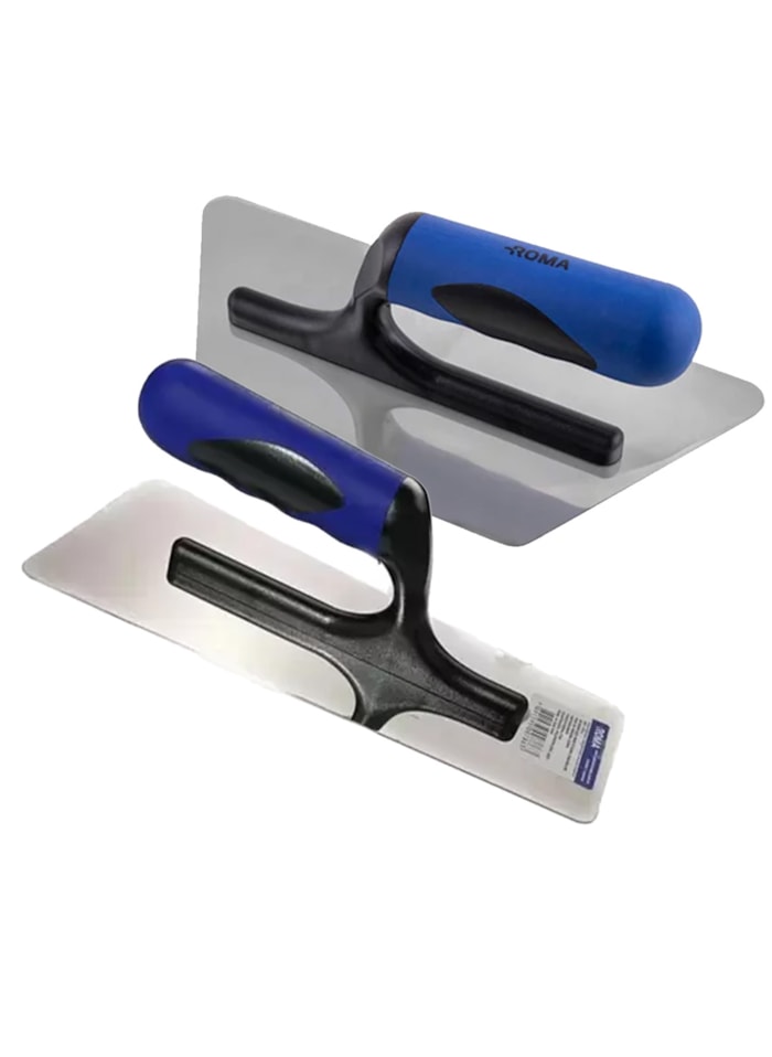 Kit Desempenadeira para Efeitos Decorativos + Desempenadeira Trapezoidal Roma