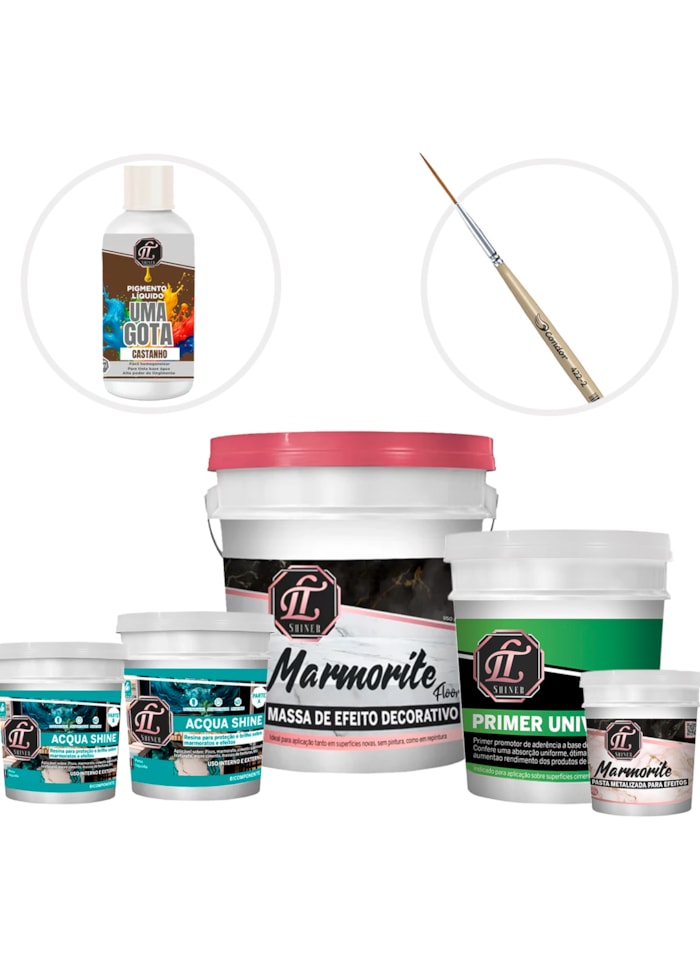 KIT Efeito Mármore Banheiro 2