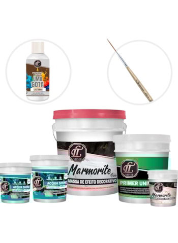 KIT Efeito Mármore Banheiro 2