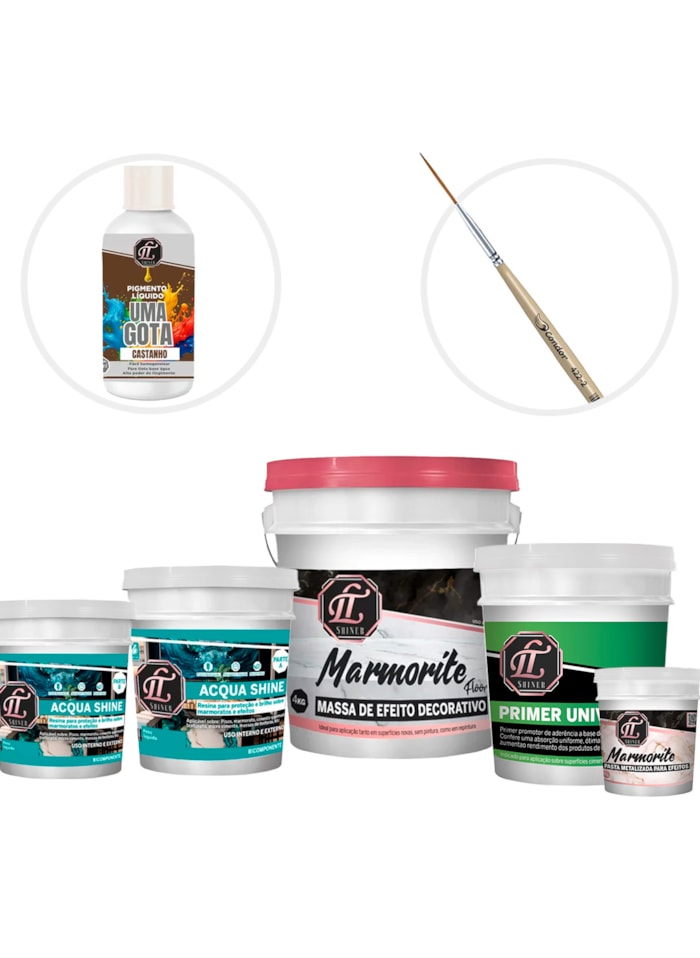 KIT Efeito Mármore Banheiro