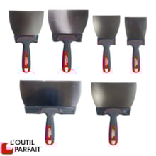 Kit Espátula para Gesso Macia 10CM / 12CM / 14CM / 16CM / 18CM / 24CM / 30CM L'outil Parfait