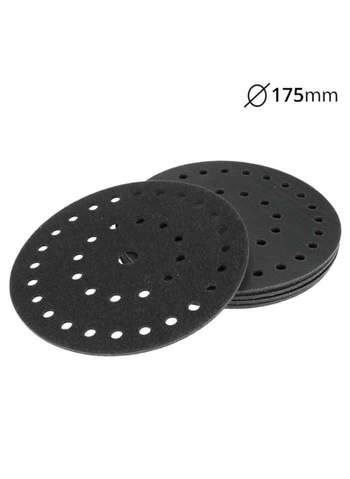 Kit Interface de Espuma 7” / 175mm 5mm 37 Furos Mirka - 5 unidades