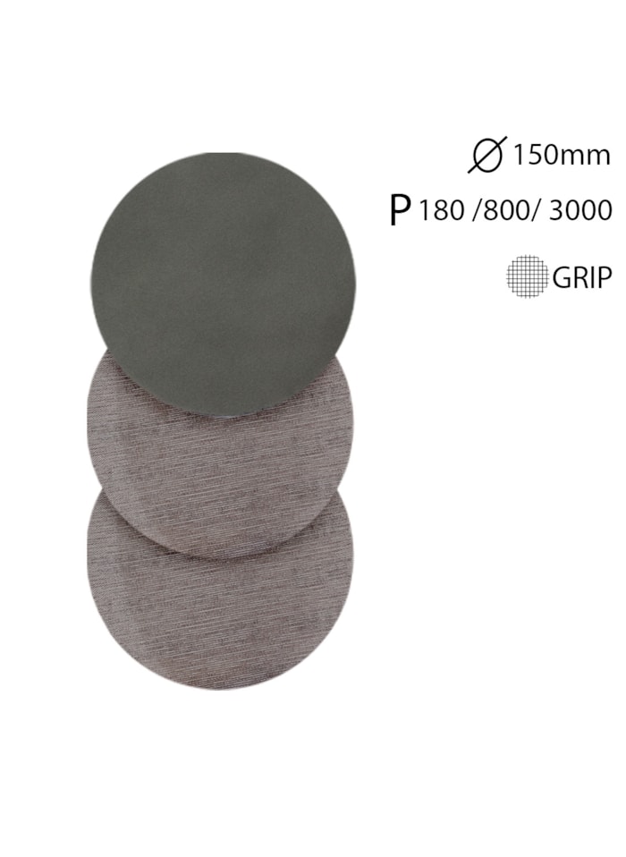 Kit Lixas para Preparação de Marmorato 6