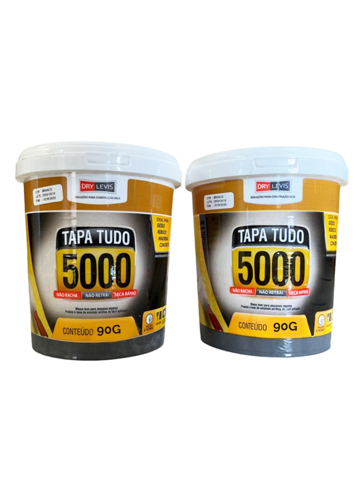 Kit Massa Tapa Tudo 5000 90G - 2 unidades