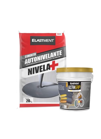 Kit piso liquido 2: faz até 20m² com 1mm de espessura do Nivela + / com 2mm faz metade