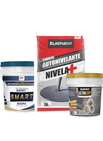 Kit piso liquido 3: faz até 20m² com 1mm de espessura do Nivela + / com 2mm faz metade