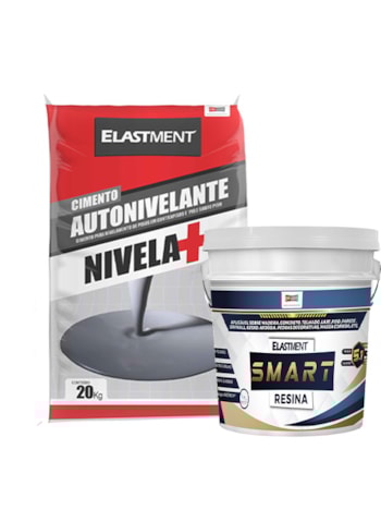 Kit piso liquido 5: faz até 100m² com 1mm de espessura do Nivela + / com 2mm faz metade