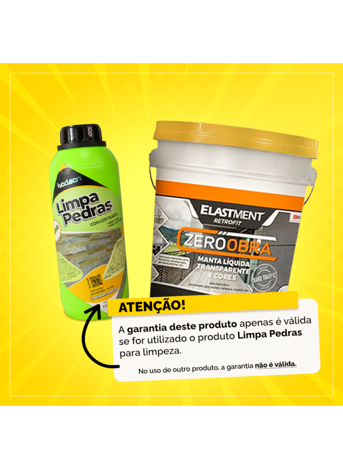 Kit Piso Reformado - Zero Obra 3,5KG + Limpa Pedras 1L + Rejunte Elástico 420G