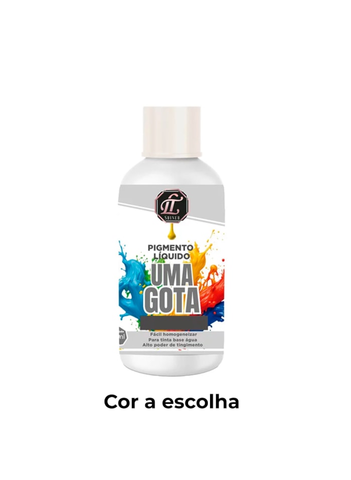 Kit Porcelanato Líquido Baixa Espessura 1,5KG + Pigmento 50ML + Soprador Wagner Furno 500