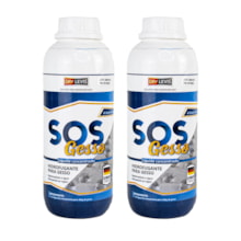 Kit SOS Gesso Hidrofugante Para Gesso 1L - 2 unidades