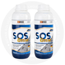 Kit SOS Gesso Hidrofugante Para Gesso 1L - 2 unidades