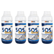 Kit SOS Gesso Hidrofugante Para Gesso 1L - 4 unidades