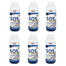 Kit SOS Gesso Hidrofugante Para Gesso 1L - 6 unidades