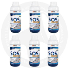 Kit SOS Gesso Hidrofugante Para Gesso 1L - 6 unidades