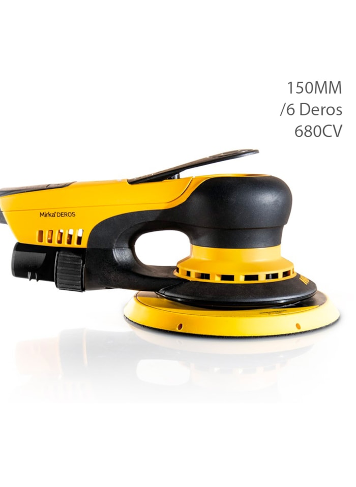 Lixadeira Elétrica Roto Orbital 150MM/6 Deros 680CV Mirka