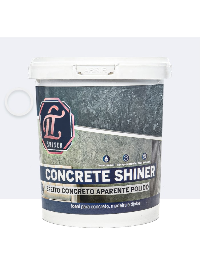 LT Concrete Shiner 1KG Branco
