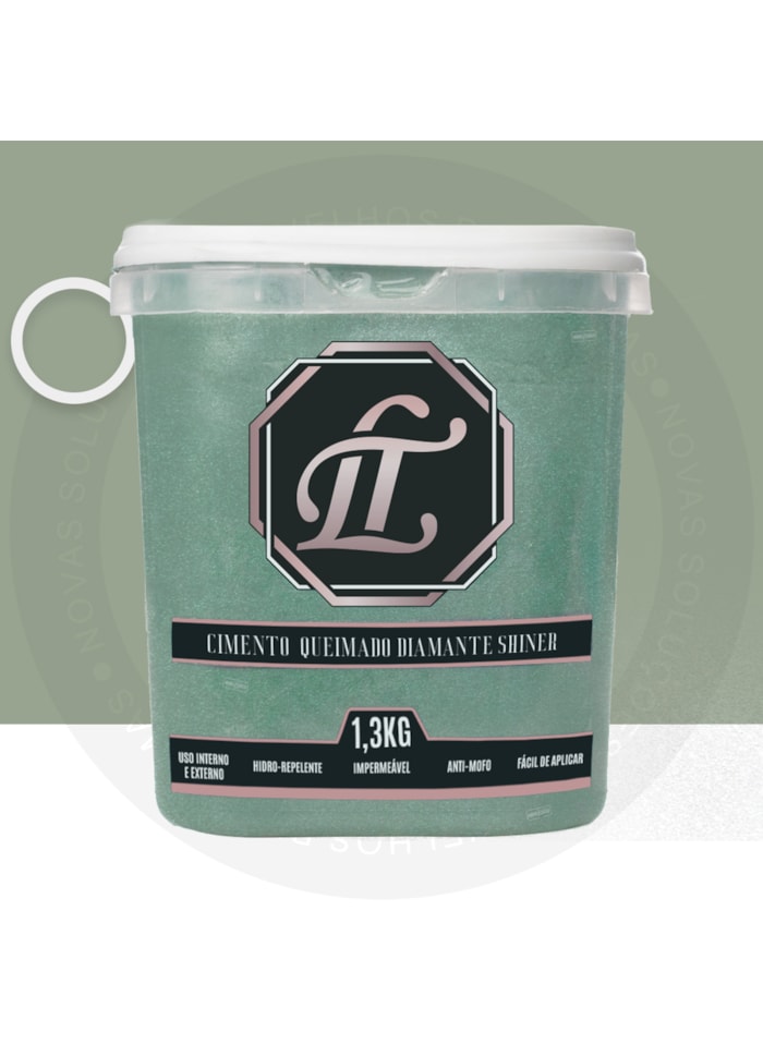 LT Shine Cimento Queimado Acqua Marina 1,3Kg