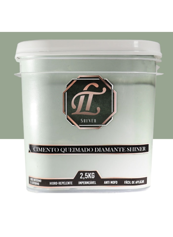LT Shine Cimento Queimado Acqua Marina 2,5Kg