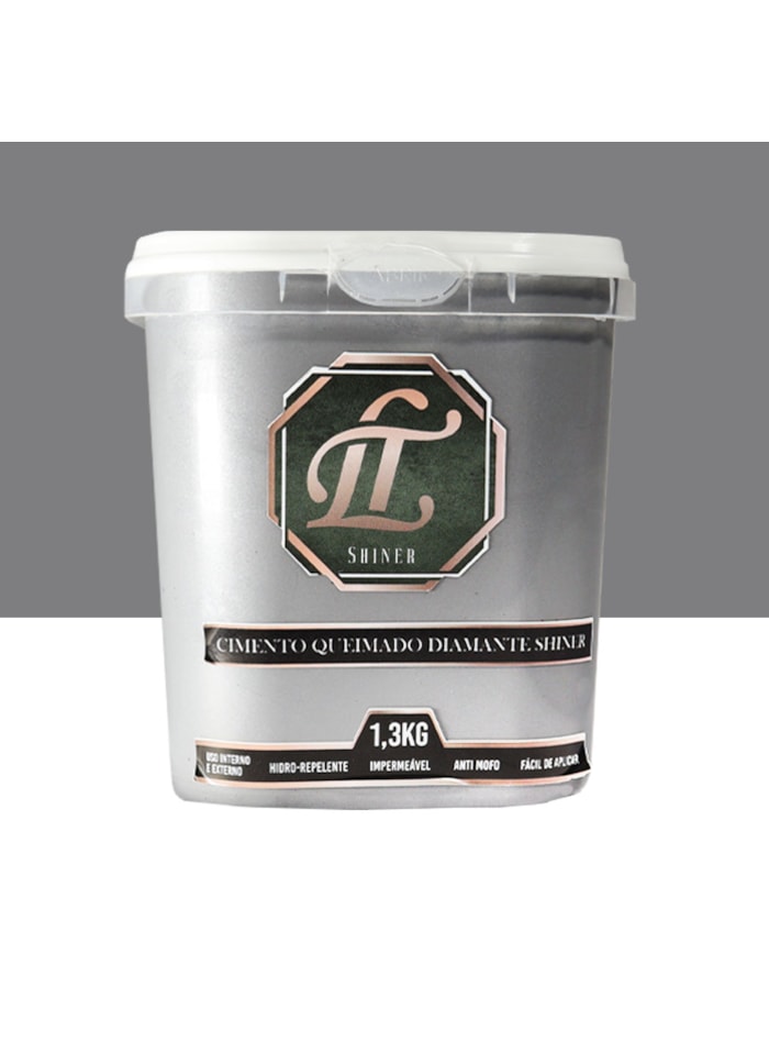 LT Shine Cimento Queimado Dark Grey 1,3Kg