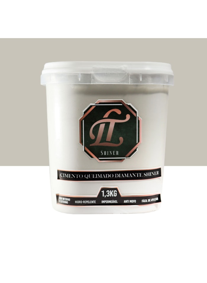 LT Shine Cimento Queimado Light Grey 1,3Kg