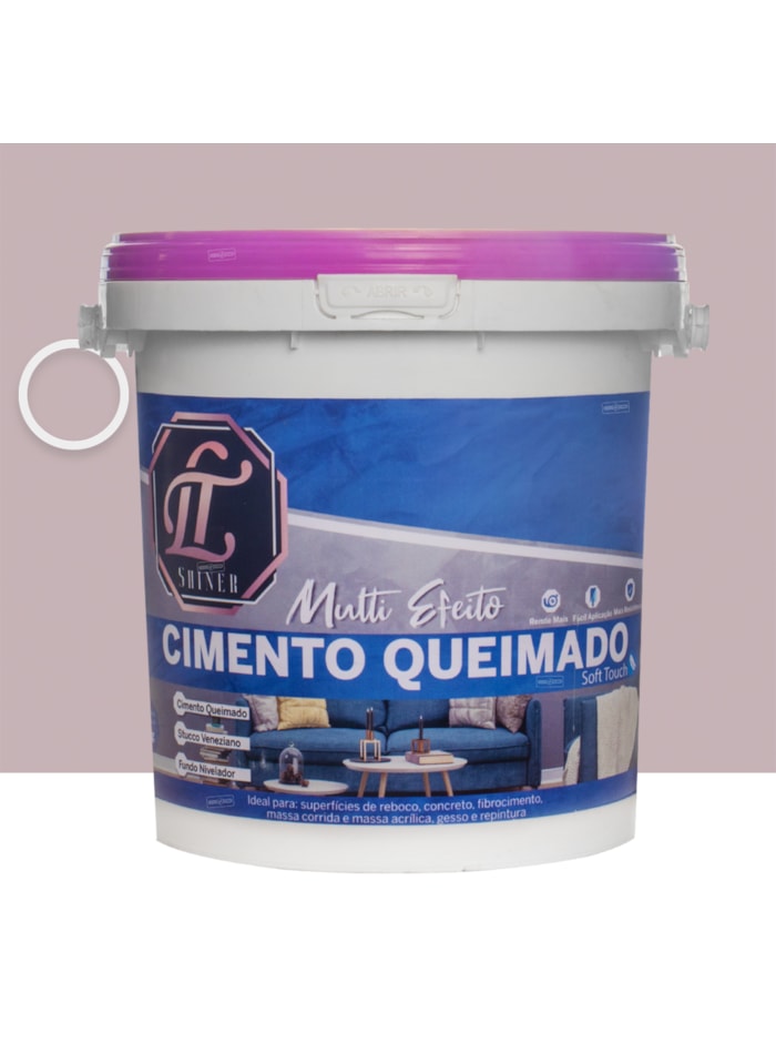 LT Shine Cimento Queimado Multi Efeito 5KG Ametista