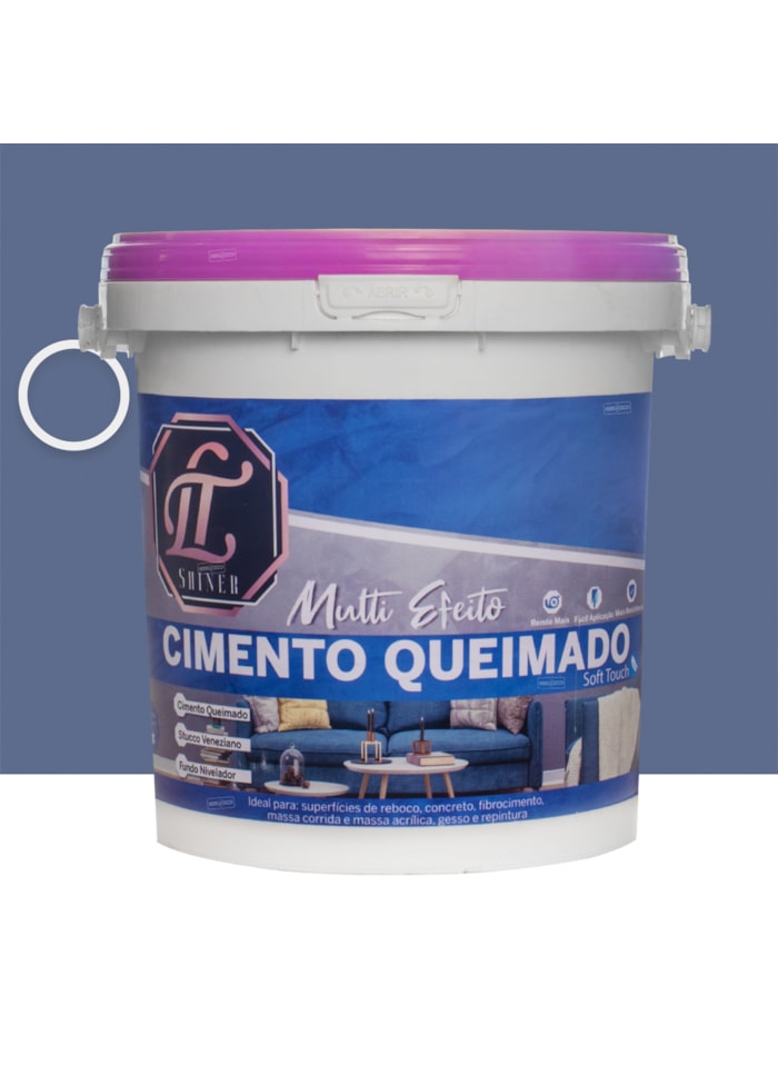 LT Shine Cimento Queimado Multi Efeito 5KG Safira