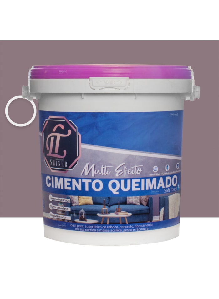 LT Shine Cimento Queimado Multi Efeito 5KG Thaista