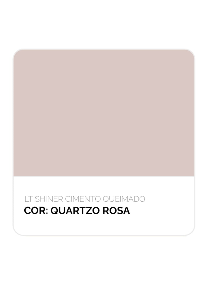 LT Shine Cimento Queimado Quartzo Rosa 2,5Kg