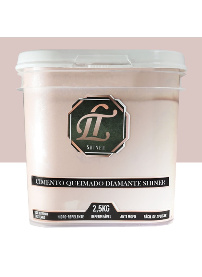 LT Shine Cimento Queimado Quartzo Rosa 2,5Kg