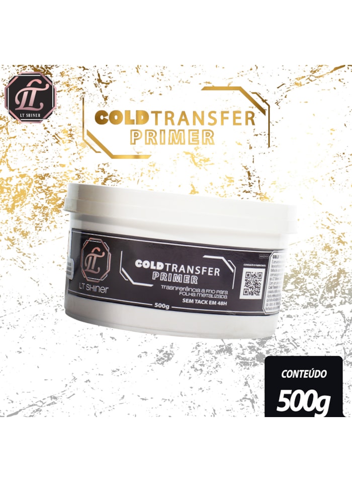 LT Shine Cold Transfer Primer Para Colagem da Folha Metálica 500G