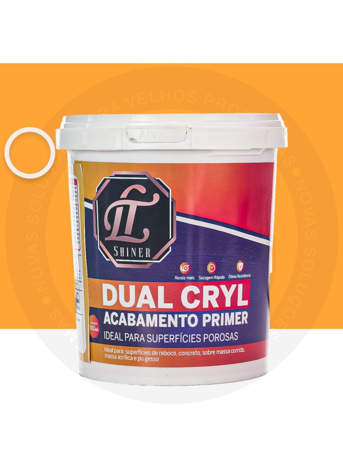 LT Shine Fundo e Acabamento Dual Cryl Sunshine 900ML