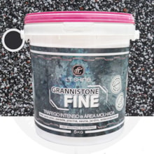 LT Shine Grannistone Fine P/ Trafego Intenso e Área Molhada 5KG Carvão