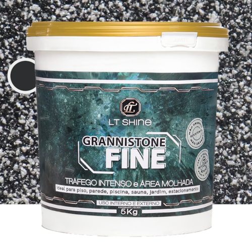 LT Shine Grannistone Fine P/ Trafego Intenso e Área Molhada 5KG Granito