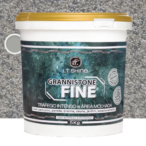 LT Shine Grannistone Fine P/ Trafego Intenso e Área Molhada 5KG Orvalho