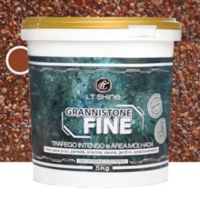 LT Shine Grannistone Fine P/ Trafego Intenso e Área Molhada 5KG Terracota