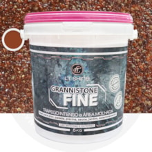 LT Shine Grannistone Fine P/ Trafego Intenso e Área Molhada 5KG Terracota