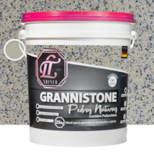 LT Shine Grannistone Pedras Naturais 25KG Branco Serena