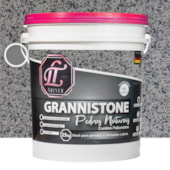 Produto LT Shine Grannistone Pedras Naturais 25KG Cinza Corumbá