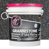 Produto LT Shine Grannistone Pedras Naturais 25KG Cinza São Paulo