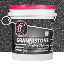 LT Shine Grannistone Pedras Naturais 25KG Cinza São Paulo