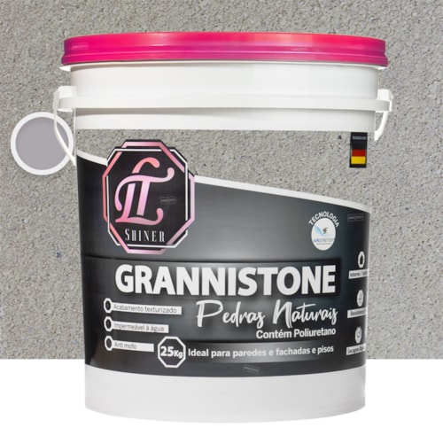 LT Shine Grannistone Pedras Naturais 25KG Off White