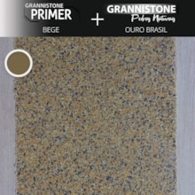 LT Shine Grannistone Pedras Naturais 25KG Ouro Brasil