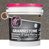 Produto LT Shine Grannistone Pedras Naturais 25KG Vermelho Falésias