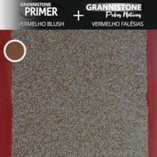 LT Shine Grannistone Pedras Naturais 25KG Vermelho Falésias