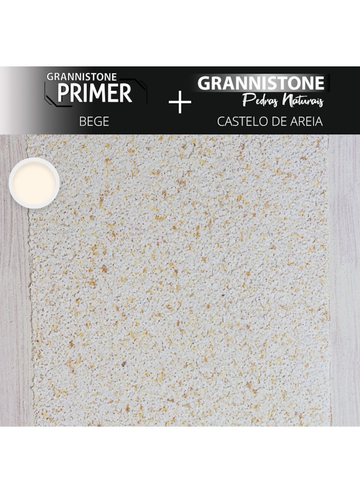 LT Shine Grannistone Pedras Naturais, 5KG Castelo de Areia - Impermeavel à Água, Antimofo