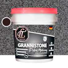 LT Shine Grannistone Pedras Naturais 5KG Marrom Imperial
