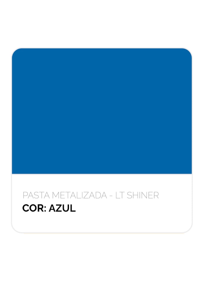 LT Shine Pasta Metalizada 200G Azul