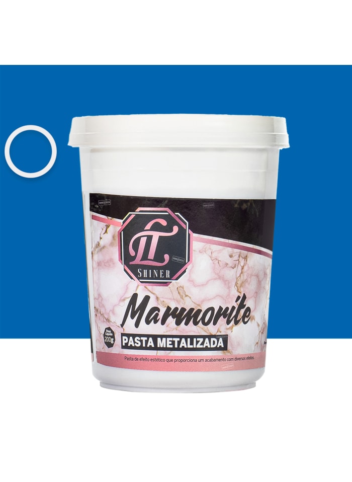 LT Shine Pasta Metalizada 200G Azul