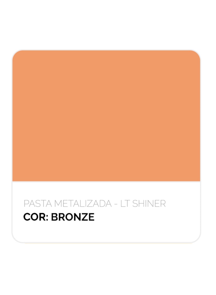 LT Shine Pasta Metalizada 200G Bronze